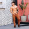 Calça Sarja com elastano.